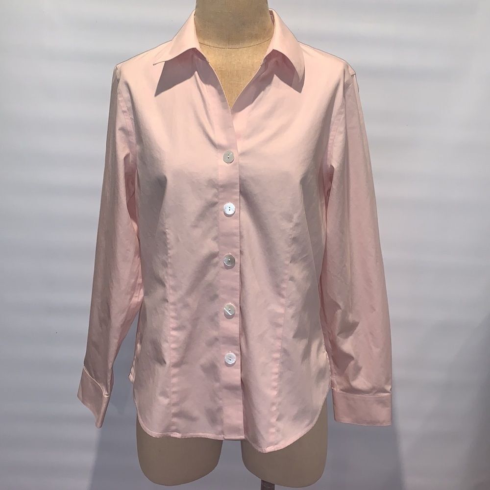 Classic pink Coldwater Creek top, medium